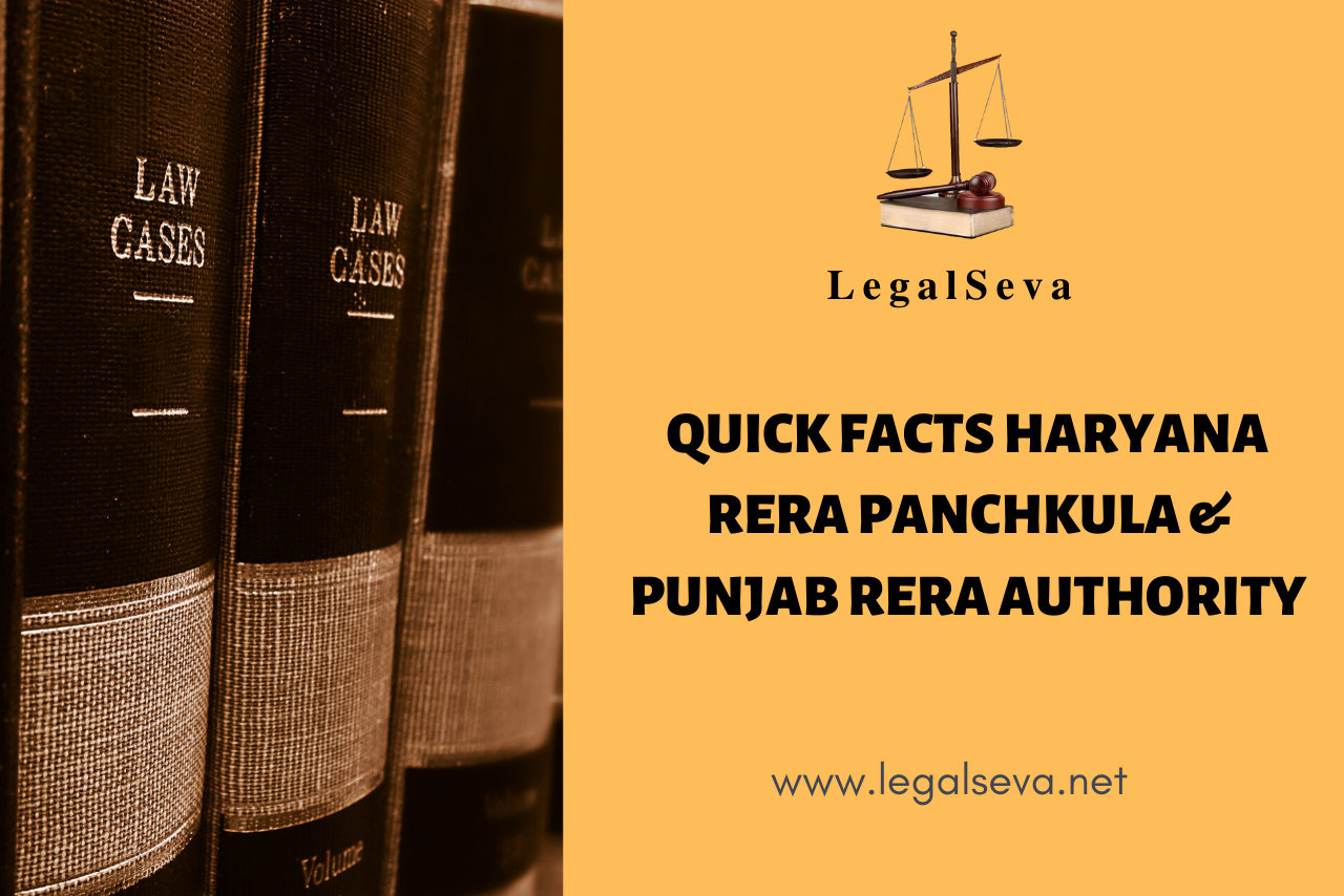Quick Facts Haryana RERA Panchkula & Punjab RERA Authority