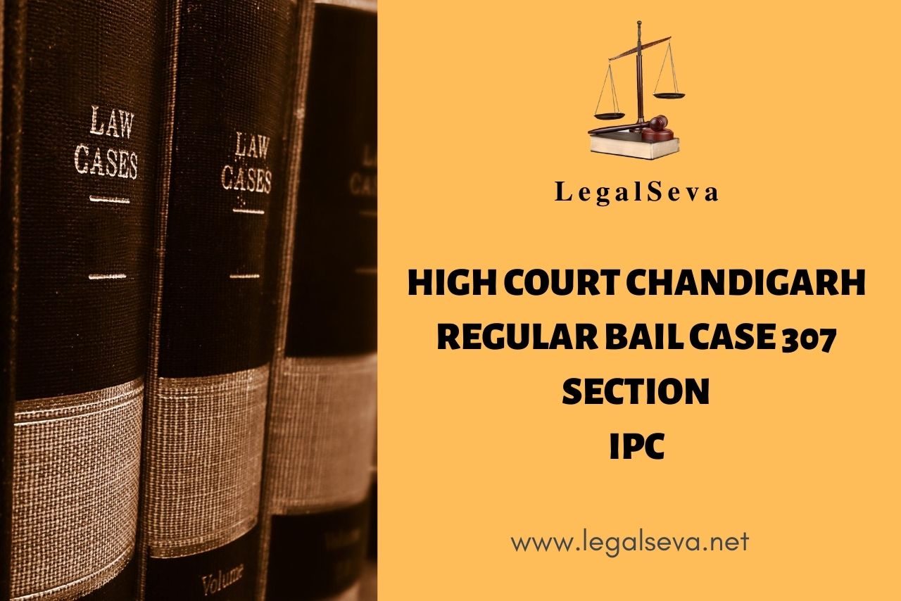 High Court Chandigarh Regular Bail Case 307 Section IPC
