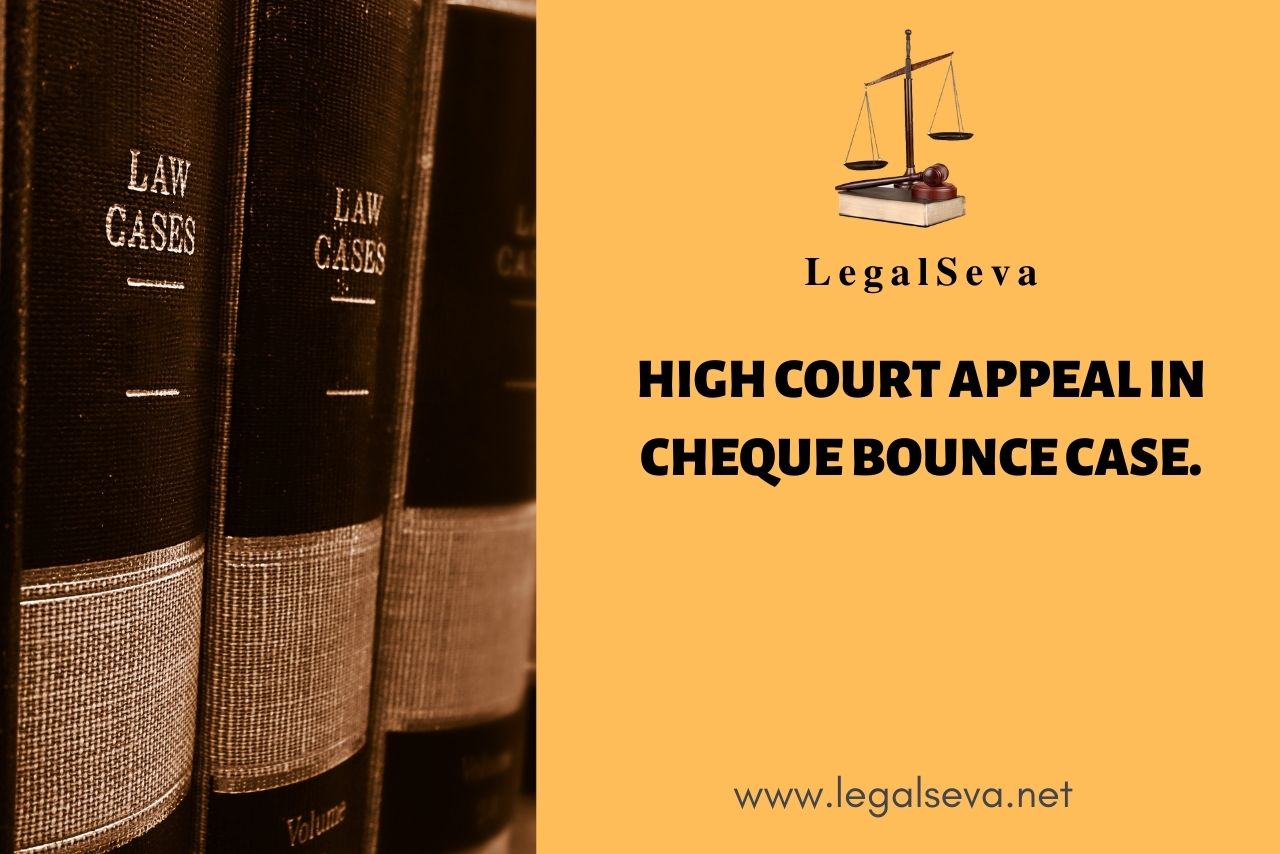 High Court Chandigarh Appeal in Cheque Bounce Case