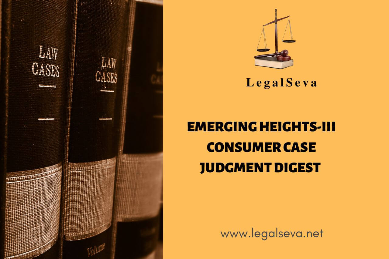 Emerging Heights-III Consumer Case