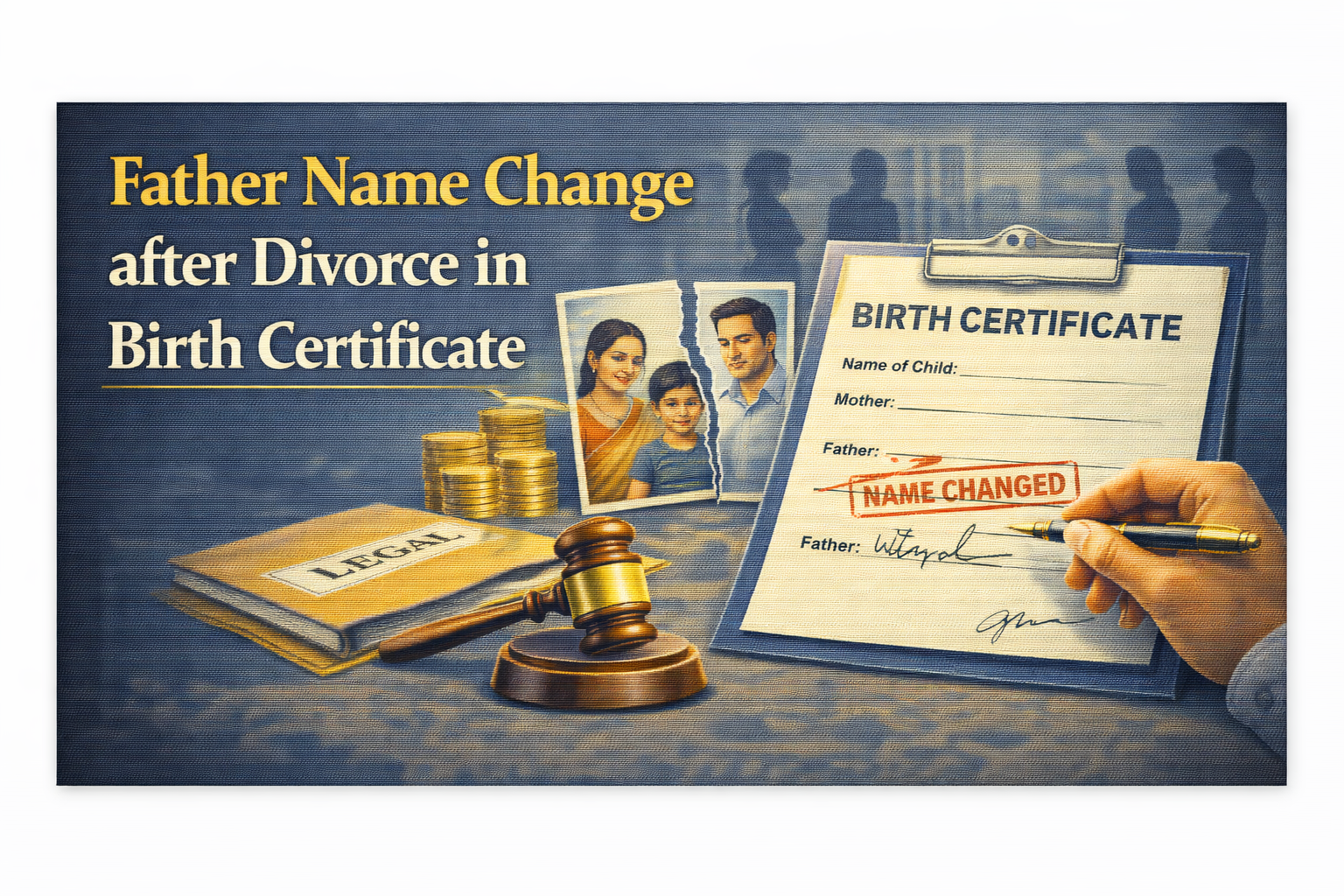 Illustration of Change Address On Birth Certificate After Guardianship